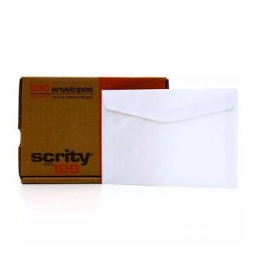 Imagem de Envelope carta sem RPC COF310 114x162mm caixa com 100 unidades - Scrit