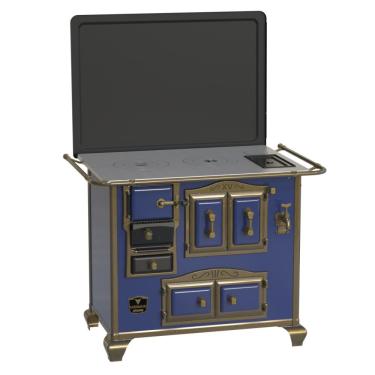 Imagem de Fogao a Lenha Venax n 2 Imperador Azul SD