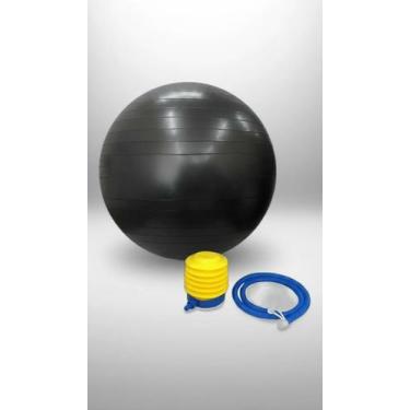 Imagem de Bola Pilates 55cm Antiestouro Suporta 300kg c/ Bomba - Congratulations