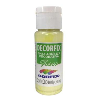 Imagem de Tinta Acrilica Fosca Decorfix Corfix 60ml - Selecione a Cor, 472-AMARE