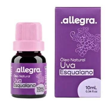 Imagem de Óleo Facial Allegra Uva e Esqualano com Ação Antioxidante e Hidratação Leve 10ML