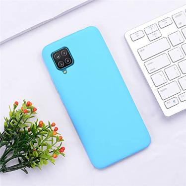 Imagem de Capa de telefone de silicone macio cor fashion para samsung galaxy a22 a52 a52s m32 a32 5g 4g a12 m12 m21 m31 a02 a02s a11 m11 a10 a41 capa protetora, a05, para samsung a32 4g