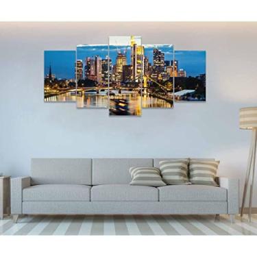 Imagem de Quadro Decorativo Sala Quarto Escritório Manhattan Frankfurt
