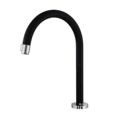 Imagem de Torneira Banheiro Lavatório Mesa Easy Baixa Preta Volta