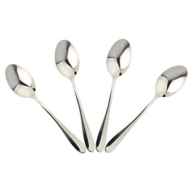 Imagem de Conjunto de Colheres para Chá Inox com 4 Peças - A/CASA