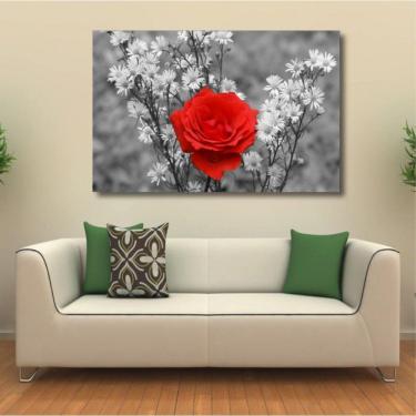 Imagem de Quadro decorativo Flores - Paisagem - Tela em Tecido Canvas