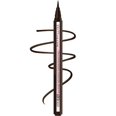 Imagem de Maybelline Hyper Easy Liquid Pen No-Skip Waterproof Eyeliner, Satin Finish, Pitch Brown