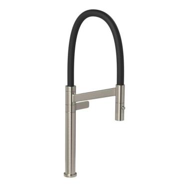 Imagem de Torneira Deca Colore 1189.INX.PT de Bancada Preto / Inox