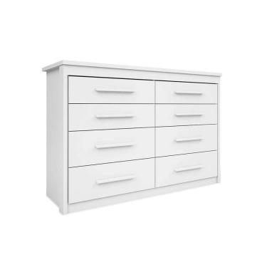Imagem de cômoda elegance 8 gv branca