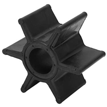 Imagem de 3B7-65021-2, Impulsor bomba de água resistente à corrosão Substituição flexível de neoprene para motor de popa Tohatsu 2 tempos M60B M60C M70B M70C M80A M90A para motor de popa