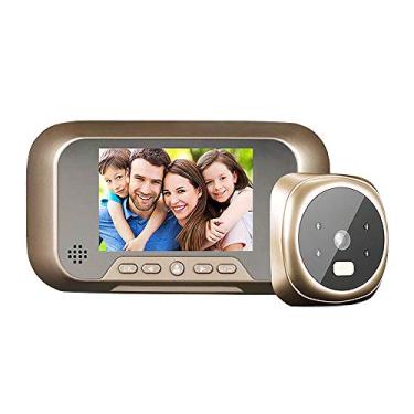 Imagem de Wemay Visor digital de porta de 3,0 '' LCD inteligente visor de câmera digital visor HD com ângulo de visão amplo para segurança doméstica