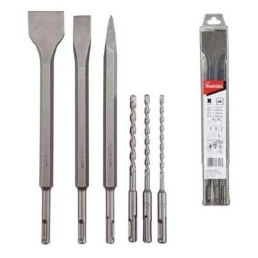 Imagem de Jogo De Broca Talhadeira/Ponteira Sds 6 Peças D-58920 Makita