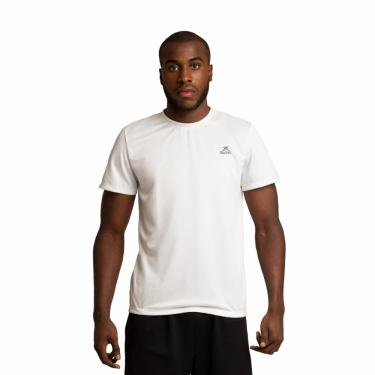 Imagem de Camiseta Dry Basic SS FPS 50 Muvin – Manga Curta – Masculina – Proteção Solar UV50 – Camiseta Para Academia Treino Funcional – Pilates – Yoga – Corrida – Ginástica Fitness – Caminhada – Secagem Rápida (G, Branco)