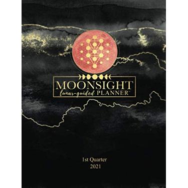 Imagem de Moonsight Lunar Guided Planner: 1st Quarter 2021 (Black)