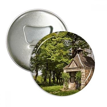 Imagem de Emblema multifuncional com ímã de geladeira e cenário de natureza da Green House