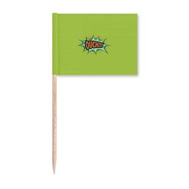 Imagem de Boom, diálogo, desenho artístico, presente, moderno, palito, bandeiras, marcador, decoração de festa