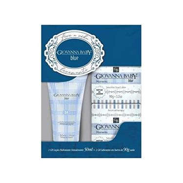 Imagem de Kit Sabonete + Loção Eterno Encanto, Azul, Giovanna Baby