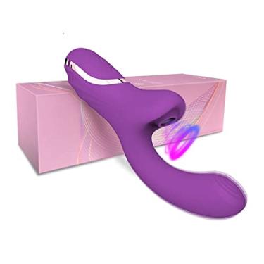 Imagem de Vibrador Feminino 20 Velocidades Estimulador Clitóris & Ponto G Masturbador Brinquedo Sexual Erótico
