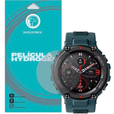 Imagem de Película Amazfit T-Rex/TRex Pro Shieldforce Hydrogel Cobertura Total (6x tela)