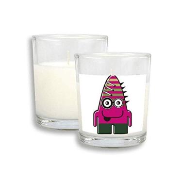 Imagem de Cera de incenso perfumada de vidro Monster Pink Monster White Velas do Universo Alienígena