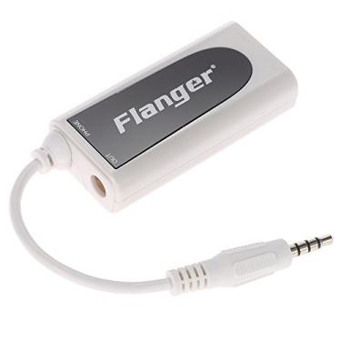 Imagem de Conversor de conector de guitarra Flanger FC-21 Adaptador de baixo de guitarra elétrica para tablet de celular compatível com tablet smartphone Android/com plugue de áudio de 3,5 mm