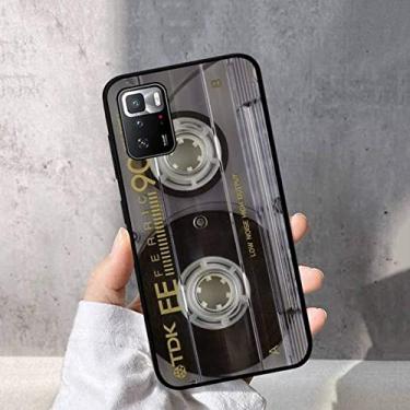 Imagem de Capa de telefone retrô com fita cassete vintage para Redmi Note 8 7 9 4 6 pro max TX 5A 3 10 lite pro, A8, para Redmi note5