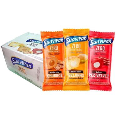 Imagem de Bolinho Zero Festa SuaviPan Display Misto c/ 12 unid.-Unissex