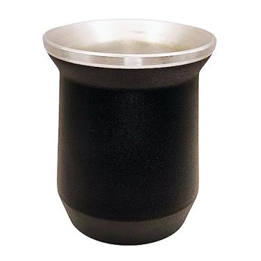 Imagem de Copo Térmico Cerveja Tereré Café Alumínio Premium 300ml Classic Mate Preto