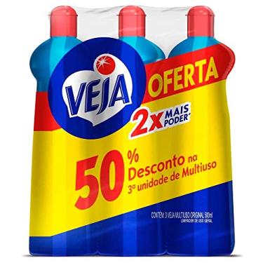 Imagem de Veja Gold Original - Limpador Multiuso, 3 unidades de 500ml