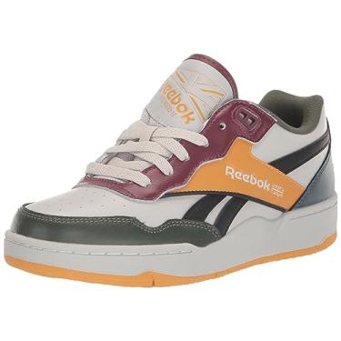 Imagem de Reebok Tênis infantil unissex Bb4000 Ii, Névoa de aço/preto/aros azuis, 5 Big Kid