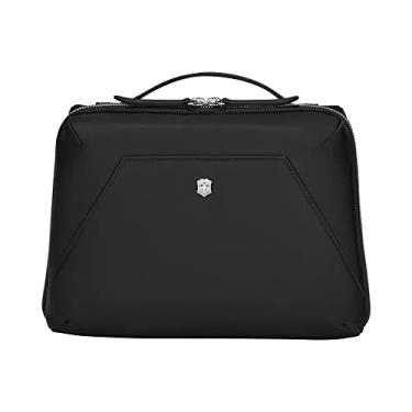 Imagem de Victorinox Capa Victoria Signature Beauty e bolsa de higiene para pendurar com bolsa removível, Preto, Moderno