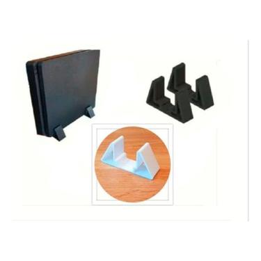 Imagem de Suporte Vertical Ps4 Slim C/Pezinho Antiderrapante + Seguro