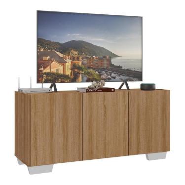 Imagem de Rack Para Tv Até 32 Polegadas Com Mp1068 Rustic branco