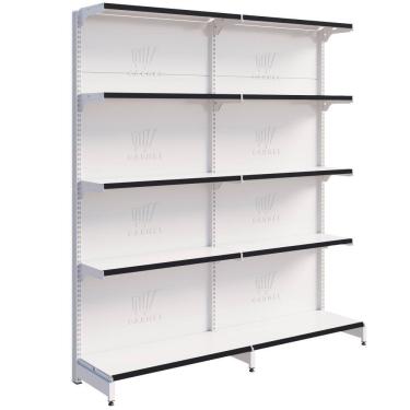 Imagem de Gôndola Fit 40 Parede 1 Inicial E 1 Continuação 2,02m Farmácia Comercio - Amapá