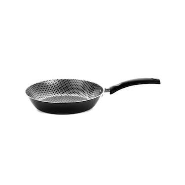 Imagem de Frigideira Multiflon Essencial com Revestimento Antiaderente Ultra 7 Preta - 24 cm