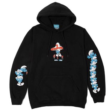 Imagem de Moletom Lost Canguru Angry Smurf WT24 Masculina Preto