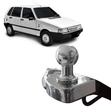 Imagem de Engate de Reboque Uno 1985 a 2003 Rabicho Fixo 700kg