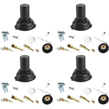 Imagem de Kit de reparo de carburador de motocicleta para Honda NV400 VLX400 NV600 VT600 VLX600 Shadow400 Steed400 Shadow600 Bros400 NC25E 26 (4 conjuntos)
