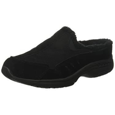 Imagem de Easy Spirit Travelfuzz Mule feminino, Preto 001, 37