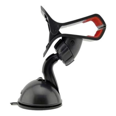 Imagem de Suporte De Celular Universal Veicular Carro Gps Vidro Garra - Generica