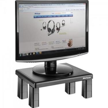 Imagem de Suporte Quadrado para Monitor AC125 Preto Multilaser, Preto