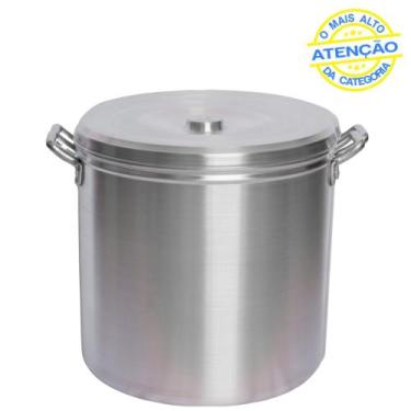 Imagem de Caldeirão Hotel N 40 - 45 Litros Panela De Alumínio Linha Industrial C