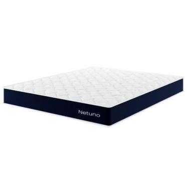 Imagem de Colchão Mola Ensacada Queen Size 22x158x198cm Netuno Azul - Casa Giuli