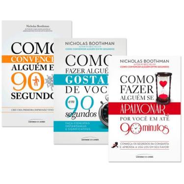 Imagem de Kit Como Convencer Alguém em 90 Segundos + Como Fazer Alguém Gostar de