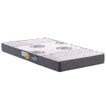 Imagem de Colchão Polar D45 Pérola Fort Brown Solteiro 88x188 - Colchões Polar