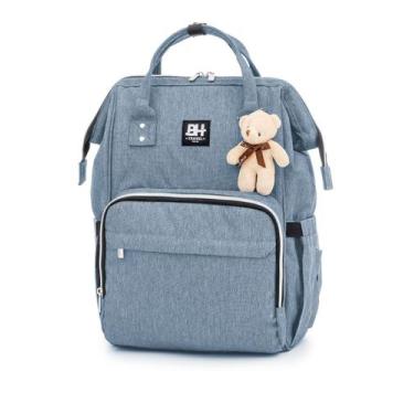 Imagem de Bolsa Mochila Maternidade Impermeável Bebê Menino Menina - Bhstore, Ci