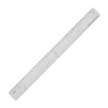 Imagem de Régua de Acrílico Trident com Escalas em Mm e Polegada Mod 7340