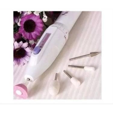 Imagem de Lixa Unha Elétrica Manicure Pedicure Profissional Sem Fio - Luxo
