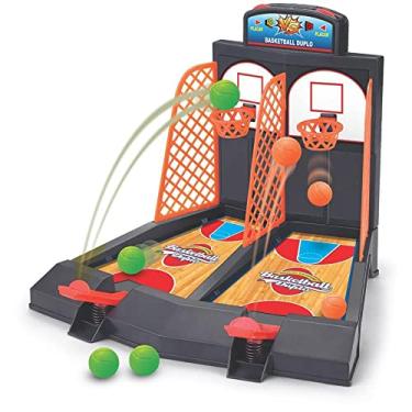 Imagem de JOGO BASQUETE INFANTIL DUPLO MINI CESTA BOLA AO CESTO BASKETBALL RADICAL COM PLACAR
