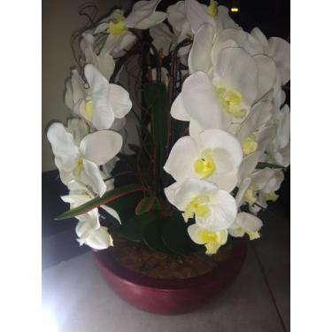 Imagem de Arranjo de Mesa de Orquídea 65x30CM - JLPresentes